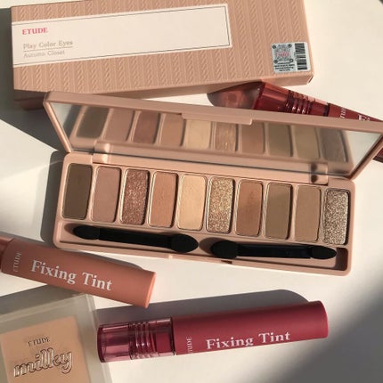 プレイカラー アイシャドウ/ETUDE/アイシャドウパレットを使ったクチコミ(3枚目)