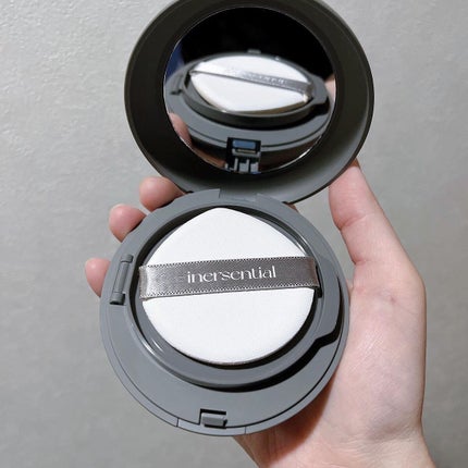 ナチュラルスキンフィットクッション/inersential/クッションファンデーションを使ったクチコミ(3枚目)