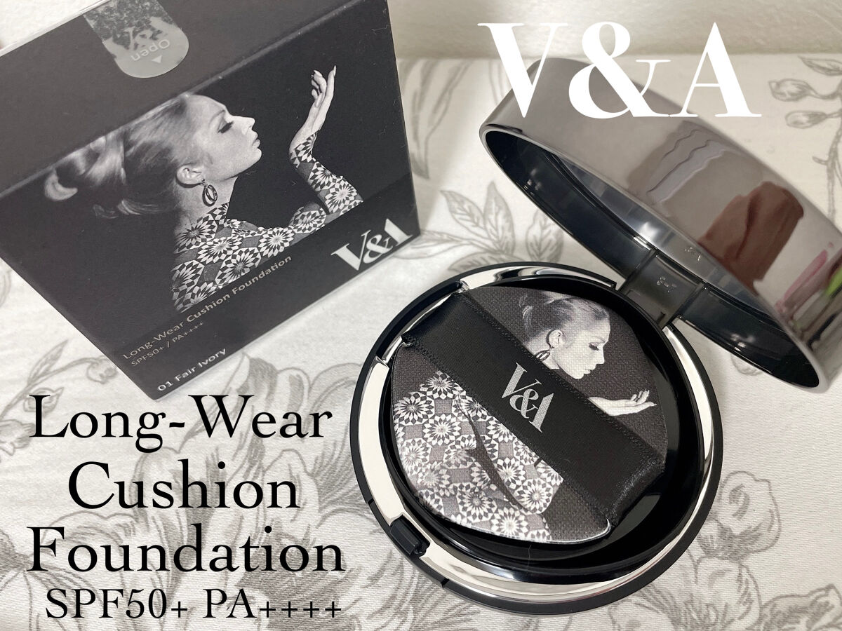 ロングウェアクッションファンデーション/V&Aビューティー/クッションファンデーションを使ったクチコミ（2枚目）