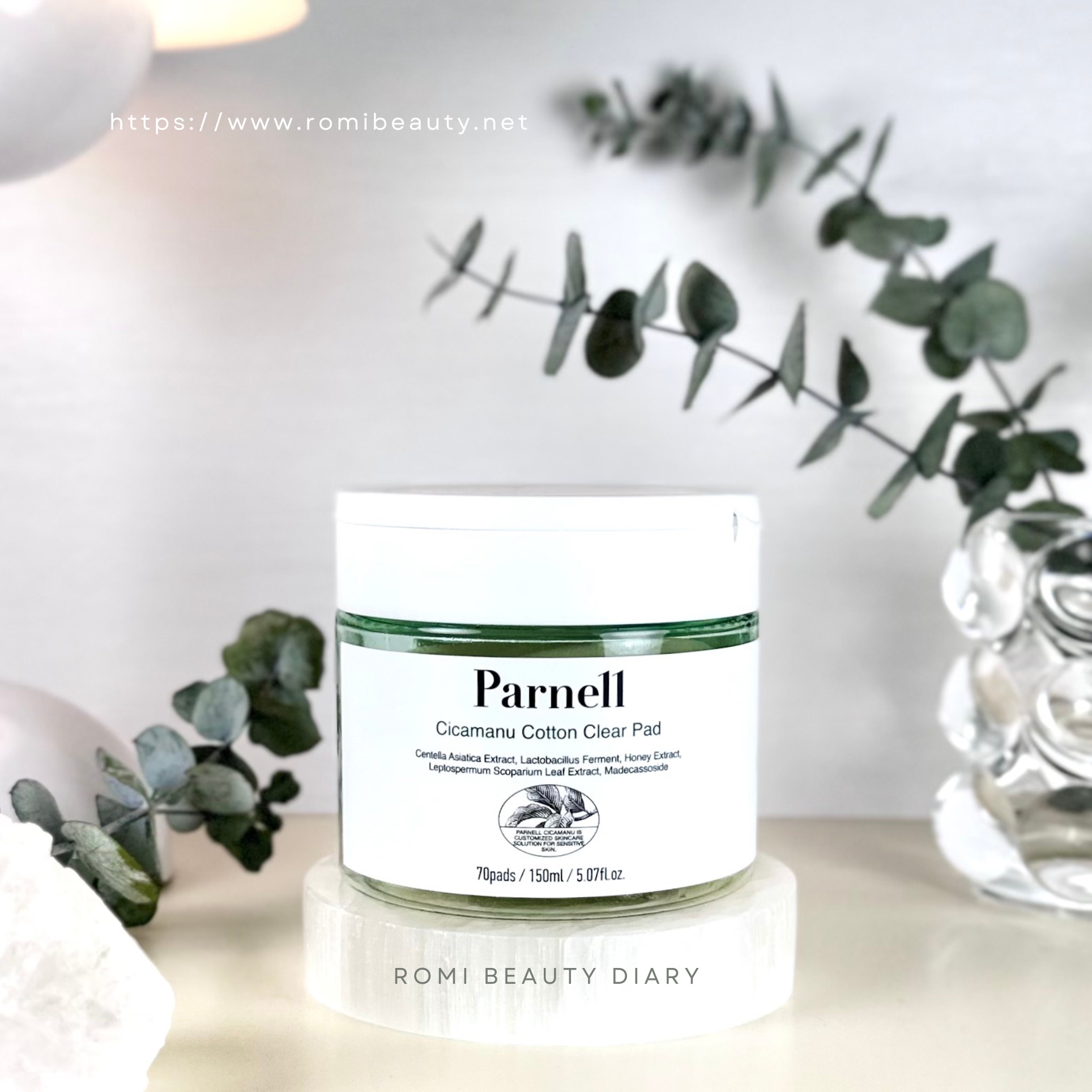 シカマヌ　コットンクリアパッド/parnell/トナーパッドを使ったクチコミ（1枚目）