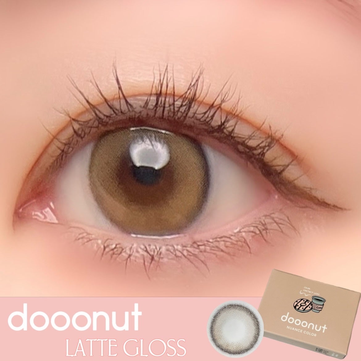 dooonut /WEEKENDSHOP/1ヶ月(1MONTH)カラコンを使ったクチコミ(1枚目)