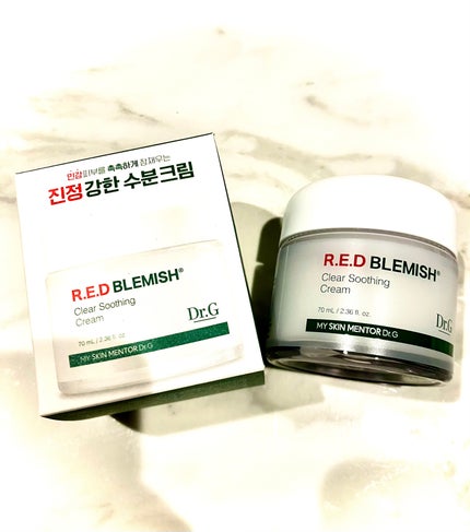 レッドブレミッシュ クリアスージングクリーム/Dr.G/フェイスクリームを使ったクチコミ(1枚目)
