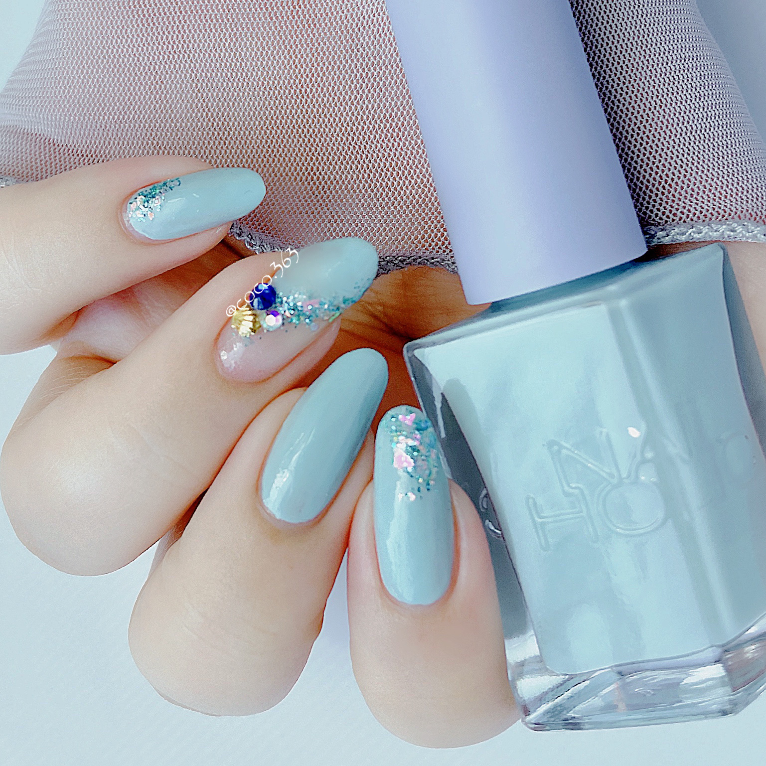 ネイルホリック 24_7 BL930 ビフォアサンダウン（限定品）/ネイルホリック/マニキュアを使ったクチコミ（2枚目）