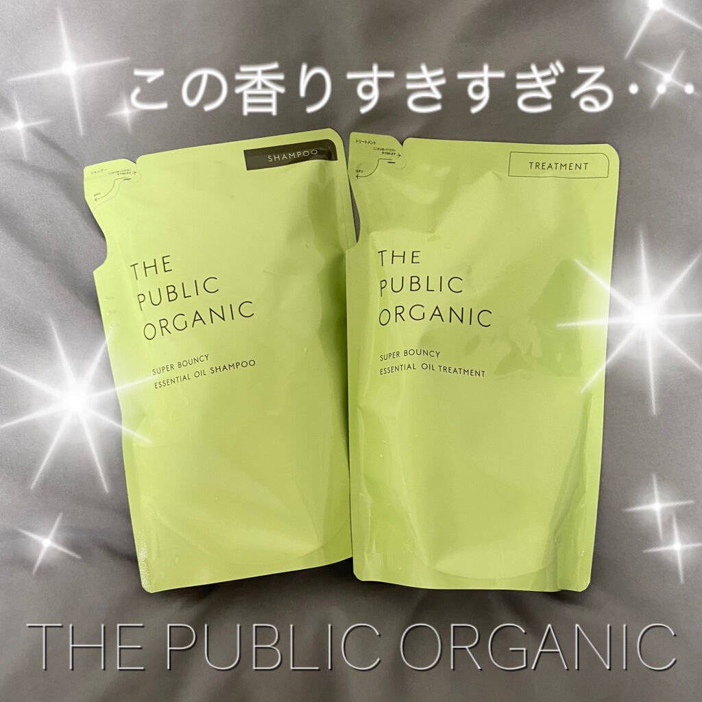 スーパーバウンシー DM シャンプー／DM ヘア トリートメント シャンプー詰替 400ml/THE PUBLIC ORGANIC/市販シャンプーを使ったクチコミ（1枚目）