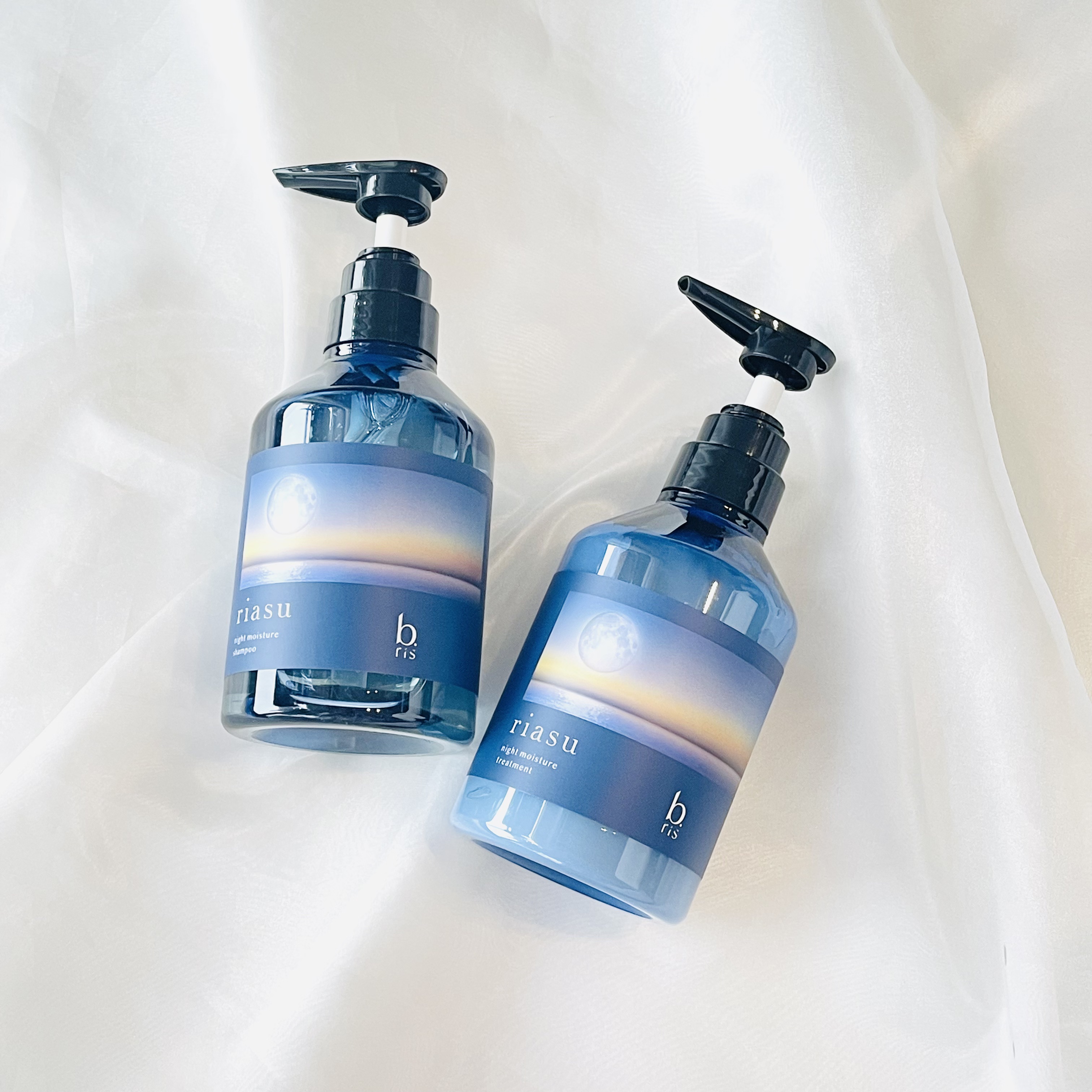 リアス ナイト モイスチャー シャンプー/トリートメント シトラスハーブの⾹り トリートメント 380g/riasu/市販シャンプーを使ったクチコミ（1枚目）