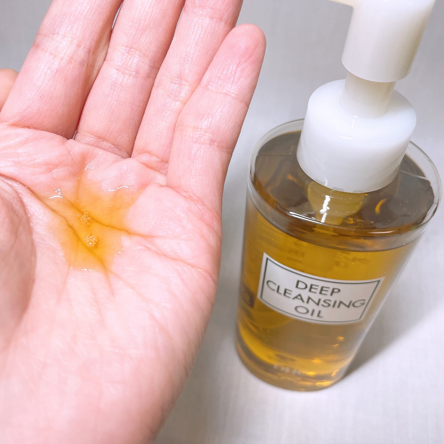DHC 薬用ディープクレンジングオイル/DHC/オイルクレンジングを使ったクチコミ(3枚目)