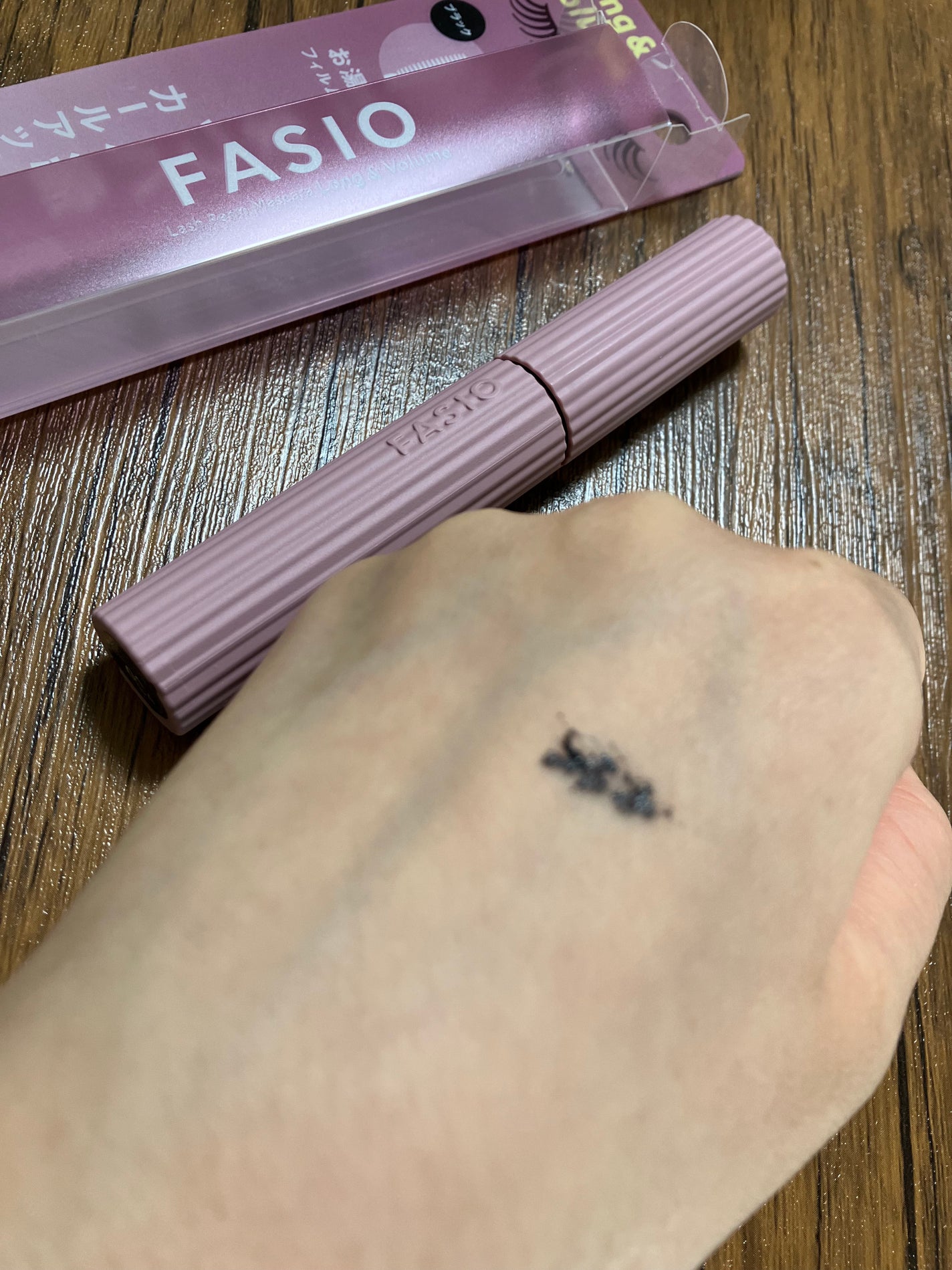 まつパ級 フィルム マスカラ (ロング&ボリューム)/FASIO/マスカラを使ったクチコミ(5枚目)