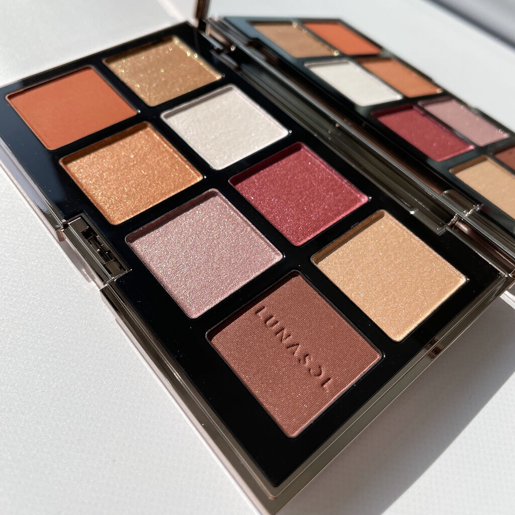 アイカラーレーション スペシャルエディション/LUNASOL/アイシャドウパレットを使ったクチコミ（3枚目）