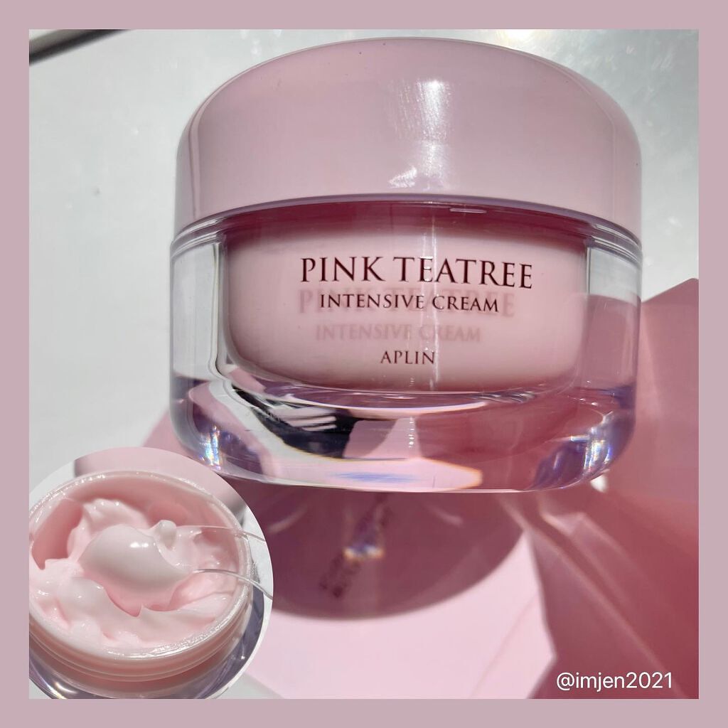 ピンクティーツリークリーム/APLIN/フェイスクリームを使ったクチコミ（1枚目）