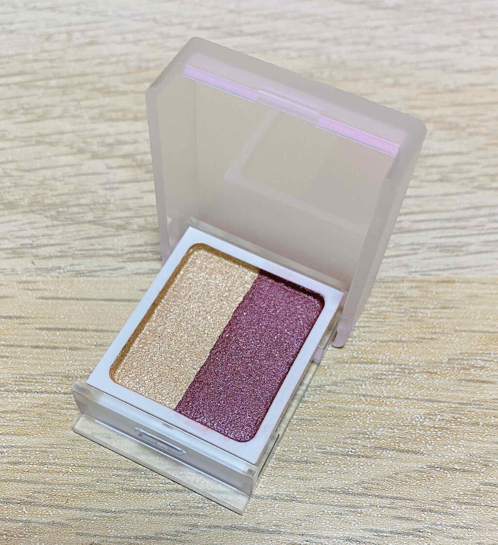 アイカラー2色タイプ/無印良品/アイシャドウパレットを使ったクチコミ（1枚目）