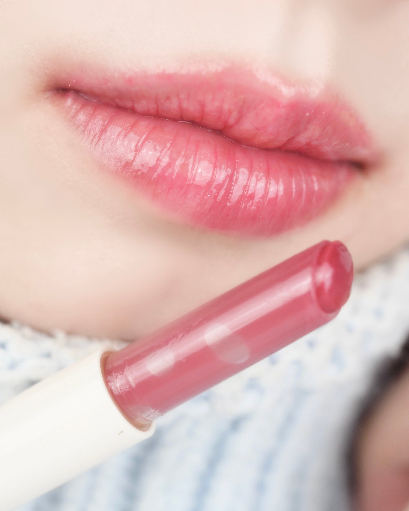 ドリズルバーム/mude/口紅を使ったクチコミ(2枚目)