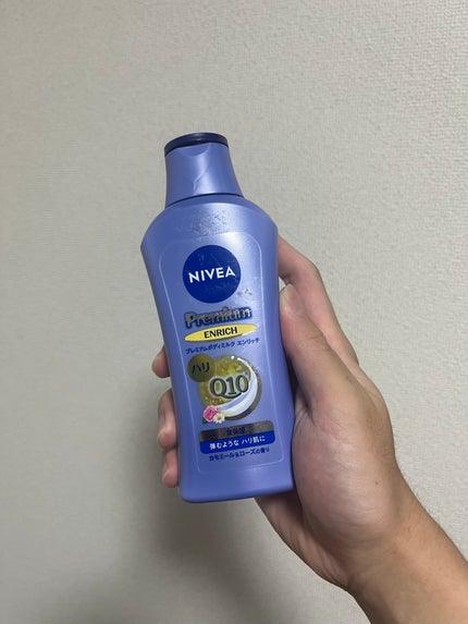 ニベア プレミアムボディミルク エンリッチ/ニベア/ボディミルクを使ったクチコミ(1枚目)