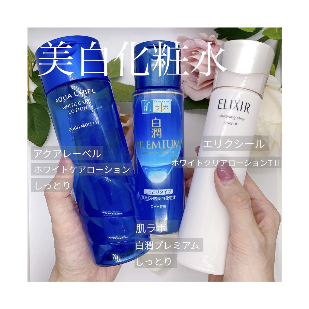 白潤プレミアム薬用浸透美白化粧水/肌ラボ/化粧水を使ったクチコミ（1枚目）