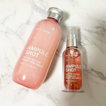 アクティブレチノ ナイトトリートメント ローション/AMPULE SHOT/化粧水を使ったクチコミ(1枚目)