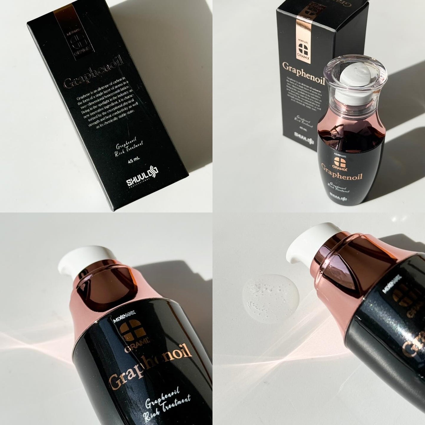 グラフィノイル/GRAMIX/ヘアオイルを使ったクチコミ(3枚目)