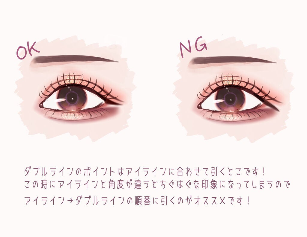 描くふたえアイライナー/CEZANNE/リキッドアイライナーを使ったクチコミ(4枚目)