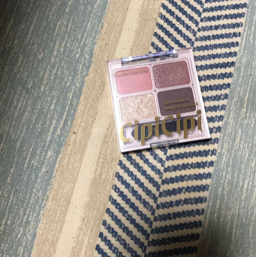 ドレッシーシャドウ/CipiCipi/アイシャドウパレットを使ったクチコミ(1枚目)