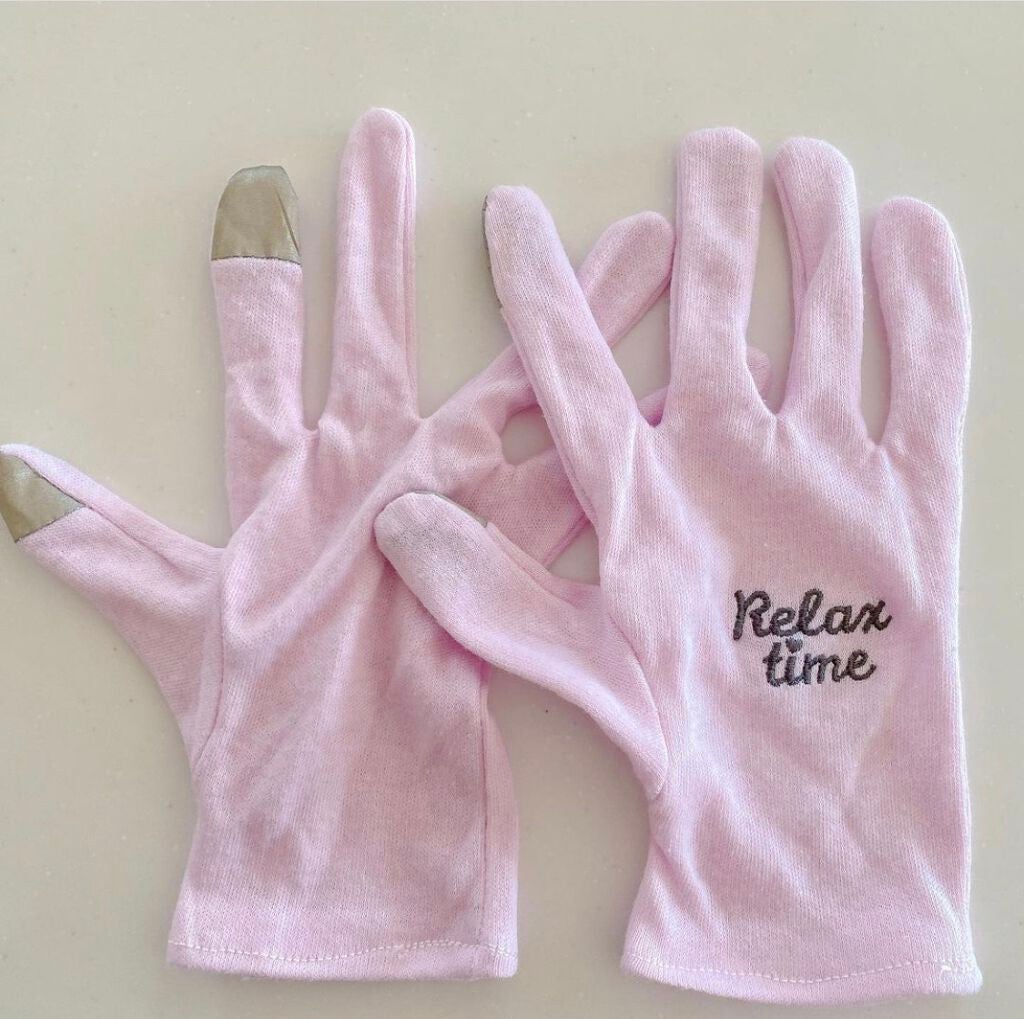 ナイトパック手袋/DAISO/ハンドクリームを使ったクチコミ(3枚目)