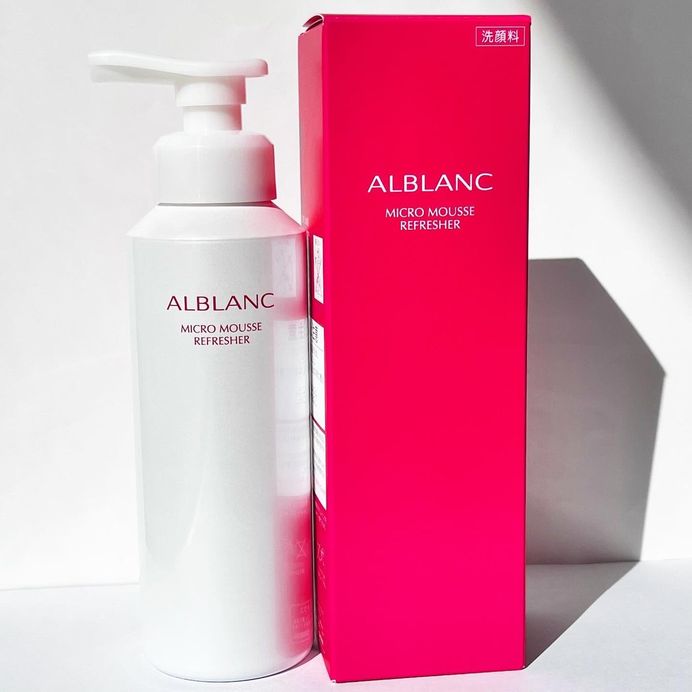 マイクロムース リフレッシャー/ALBLANC/泡洗顔を使ったクチコミ(2枚目)