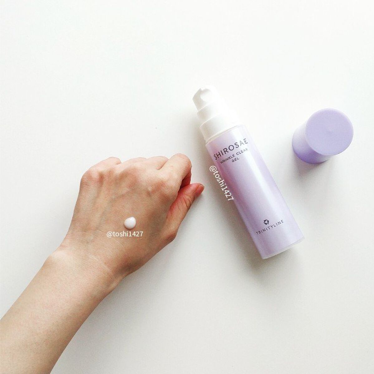 シロサエ リンクルクリアジェル /トリニティーライン/オールインワン化粧品を使ったクチコミ（3枚目）