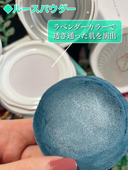 玉養桃花 ルースパウダー/花西子/ルースパウダーを使ったクチコミ(4枚目)