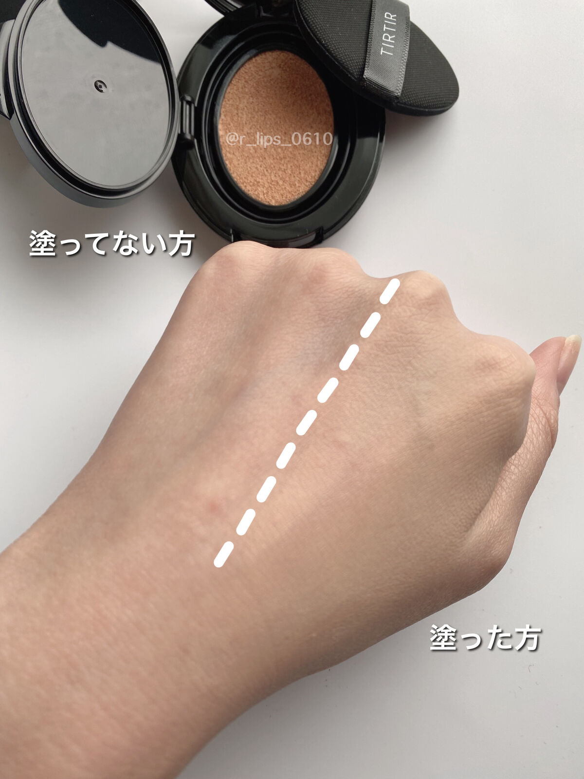 マスクフィットクッション/TIRTIR(ティルティル)/クッションファンデーションを使ったクチコミ（3枚目）