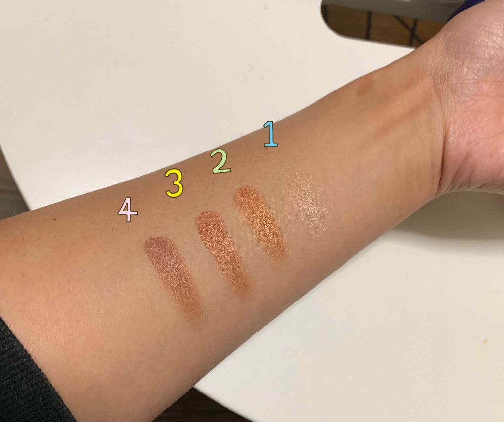 シルキースフレアイズ/キャンメイク/アイシャドウパレットを使ったクチコミ(3枚目)