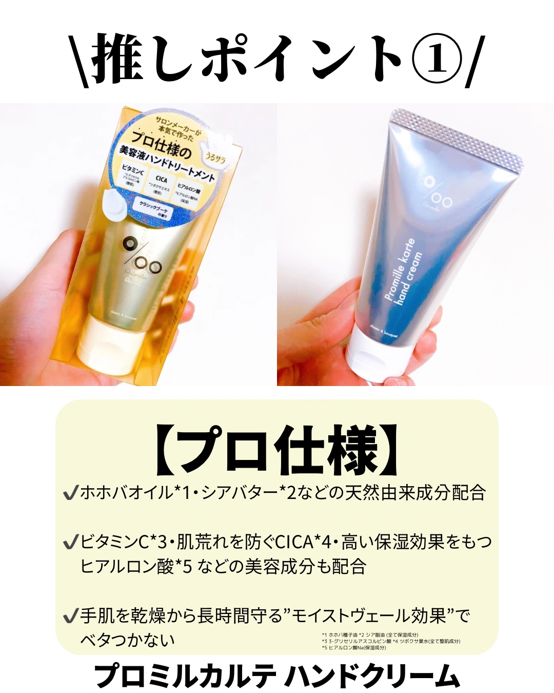 プロミルカルテ ハンドクリーム クラシックブーケの香り/Promille karte/ハンドクリームを使ったクチコミ（2枚目）