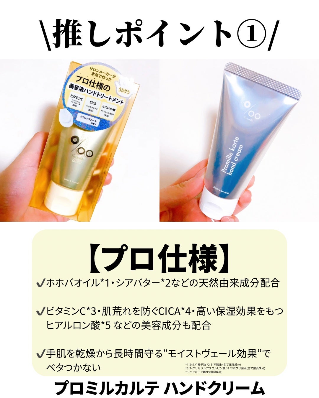 プロミルカルテ ハンドクリーム クラシックブーケの香り/Promille karte/ハンドクリームを使ったクチコミ(2枚目)