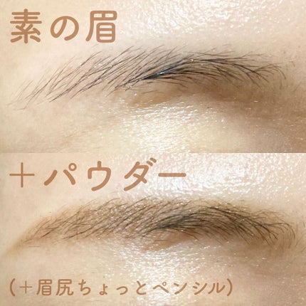 UR GLAM EYEBROW POWDER/U R GLAM/パウダーアイブロウを使ったクチコミ(4枚目)