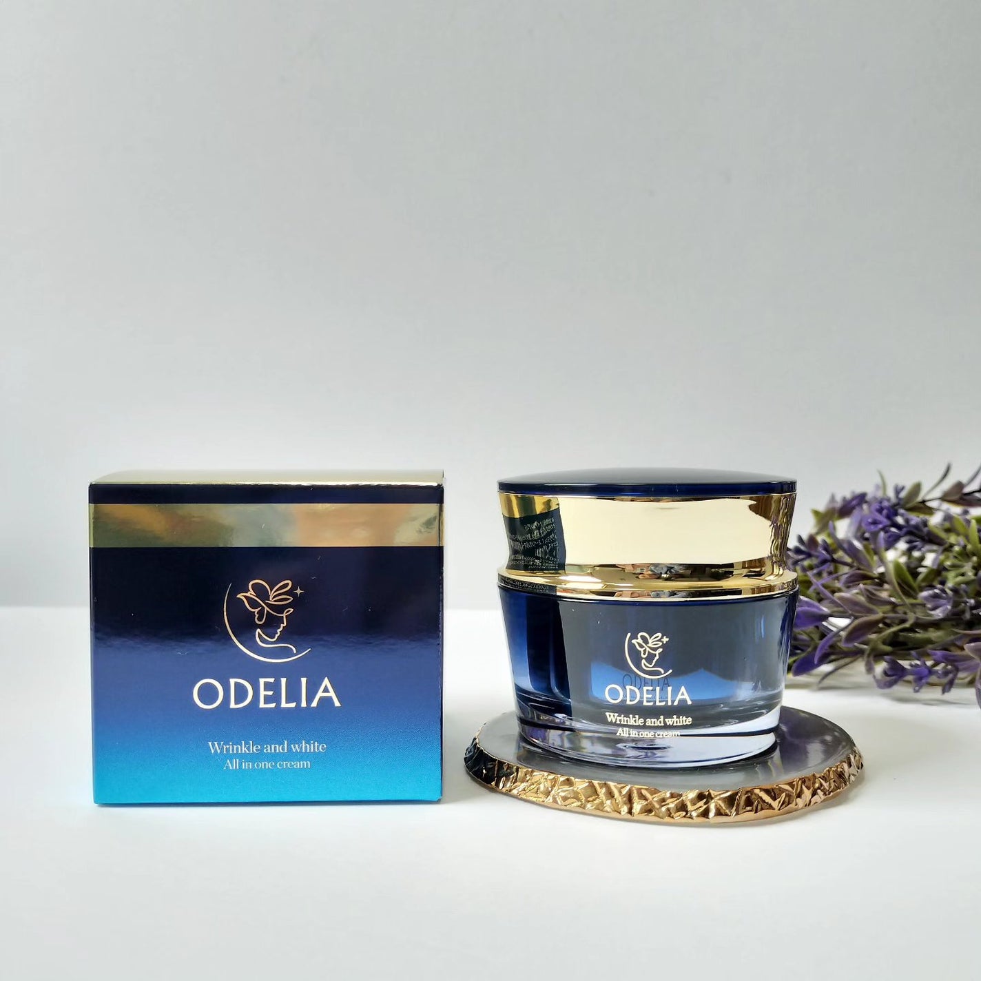 リンクル&ホワイト オールインワンクリーム/ODELIA/オールインワン化粧品を使ったクチコミ(1枚目)