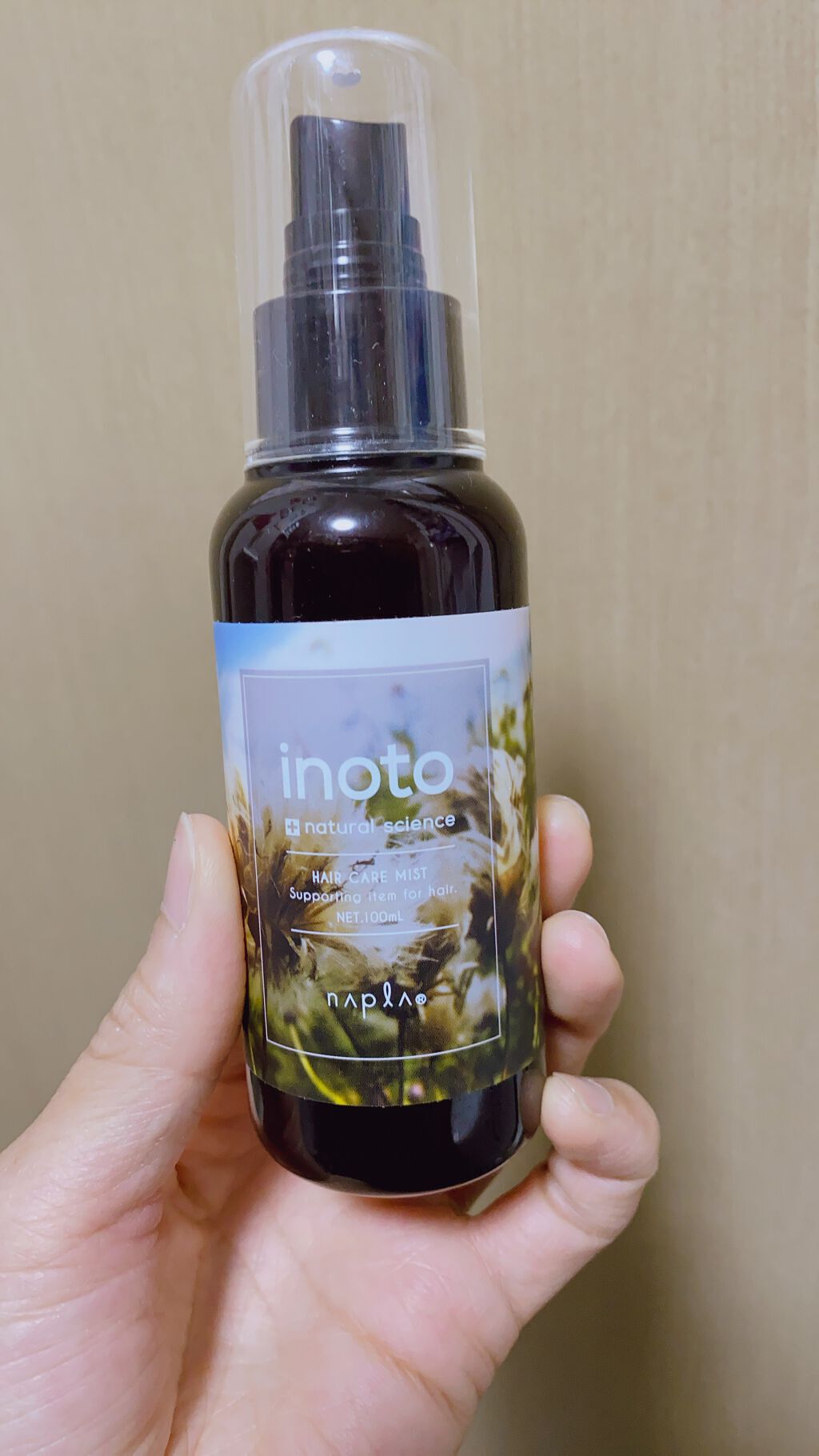 イノート ヘアケアミスト/N./プレスタイリング・寝ぐせ直しを使ったクチコミ（1枚目）