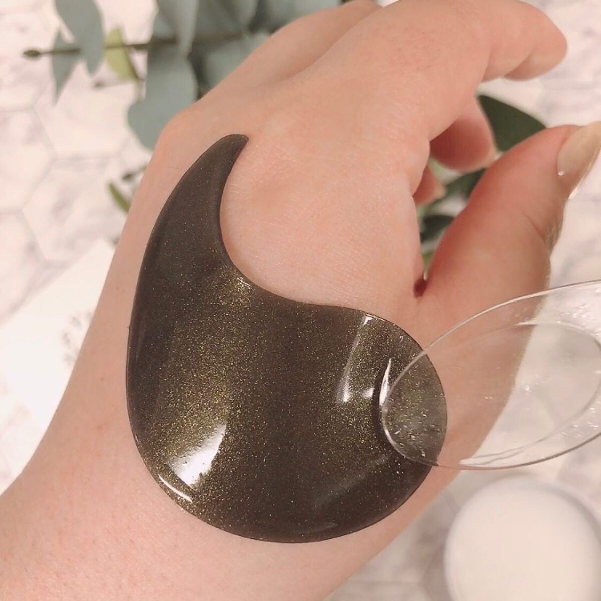 POOL DIVE EYE MASK (プールダイブ目元マスク)/Shangpree/アイケア・アイクリームを使ったクチコミ(4枚目)