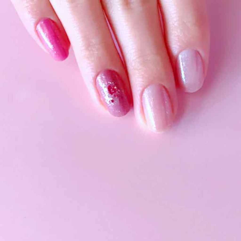 ITGグリッターネイル/DAISO/マニキュアを使ったクチコミ(2枚目)