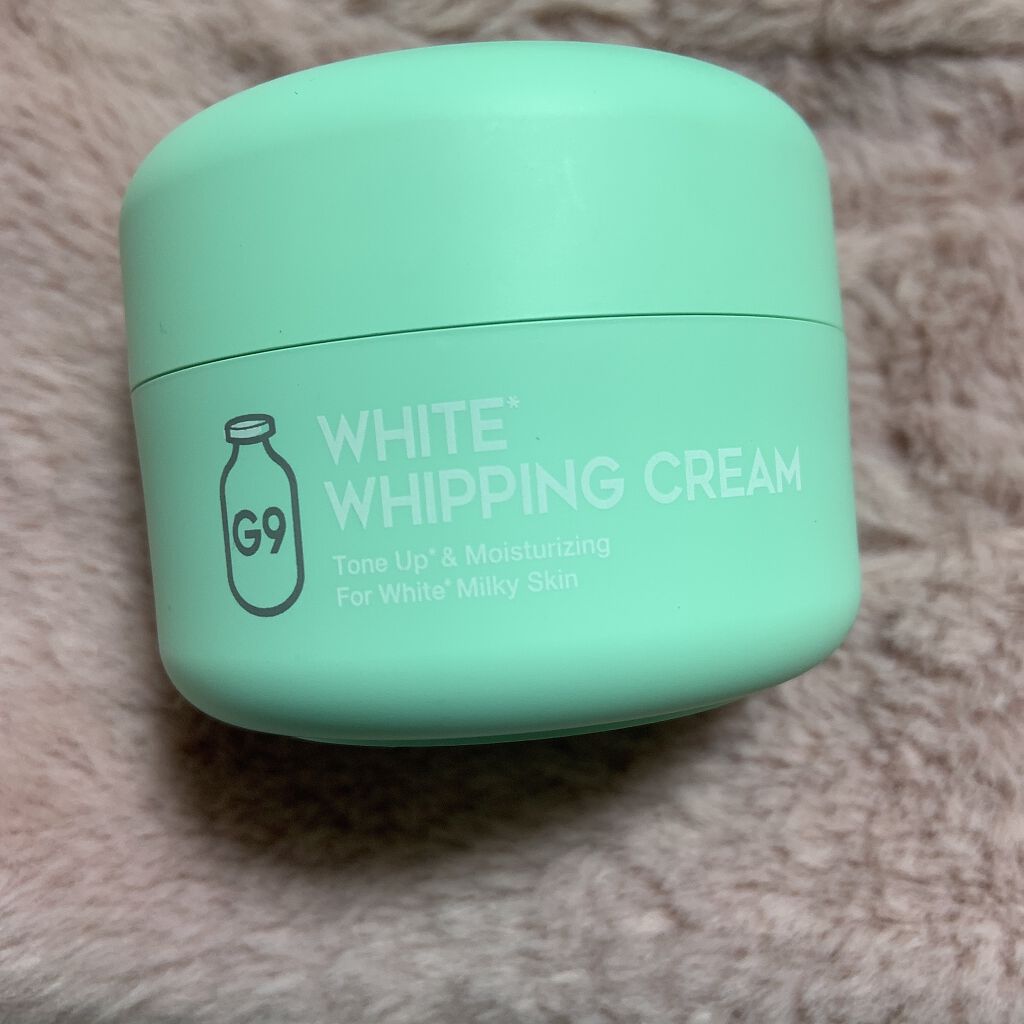 WHITE WHIPPING CREAM(ウユクリーム)/G9SKIN/化粧下地を使ったクチコミ(2枚目)