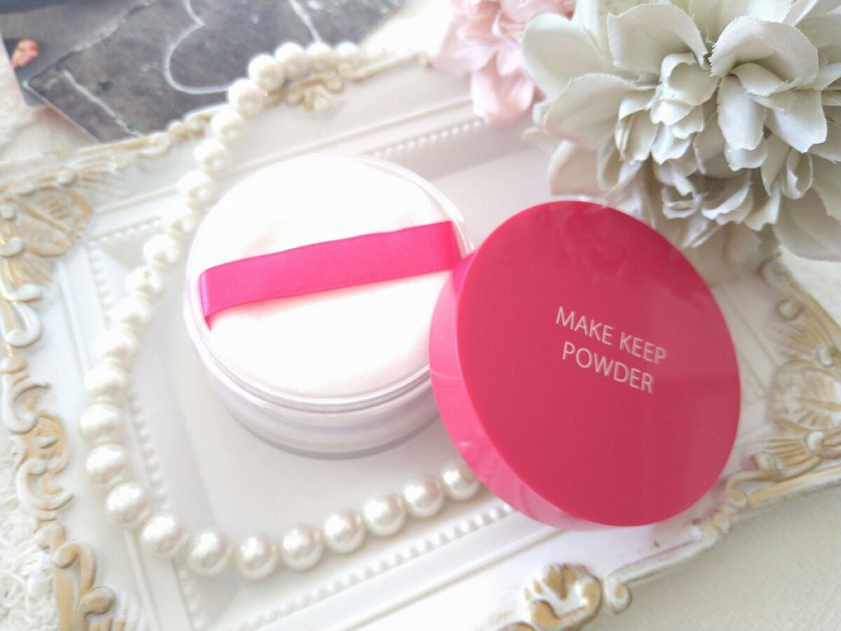 メイク キープ パウダー/コーセーコスメニエンス/ルースパウダーを使ったクチコミ(3枚目)