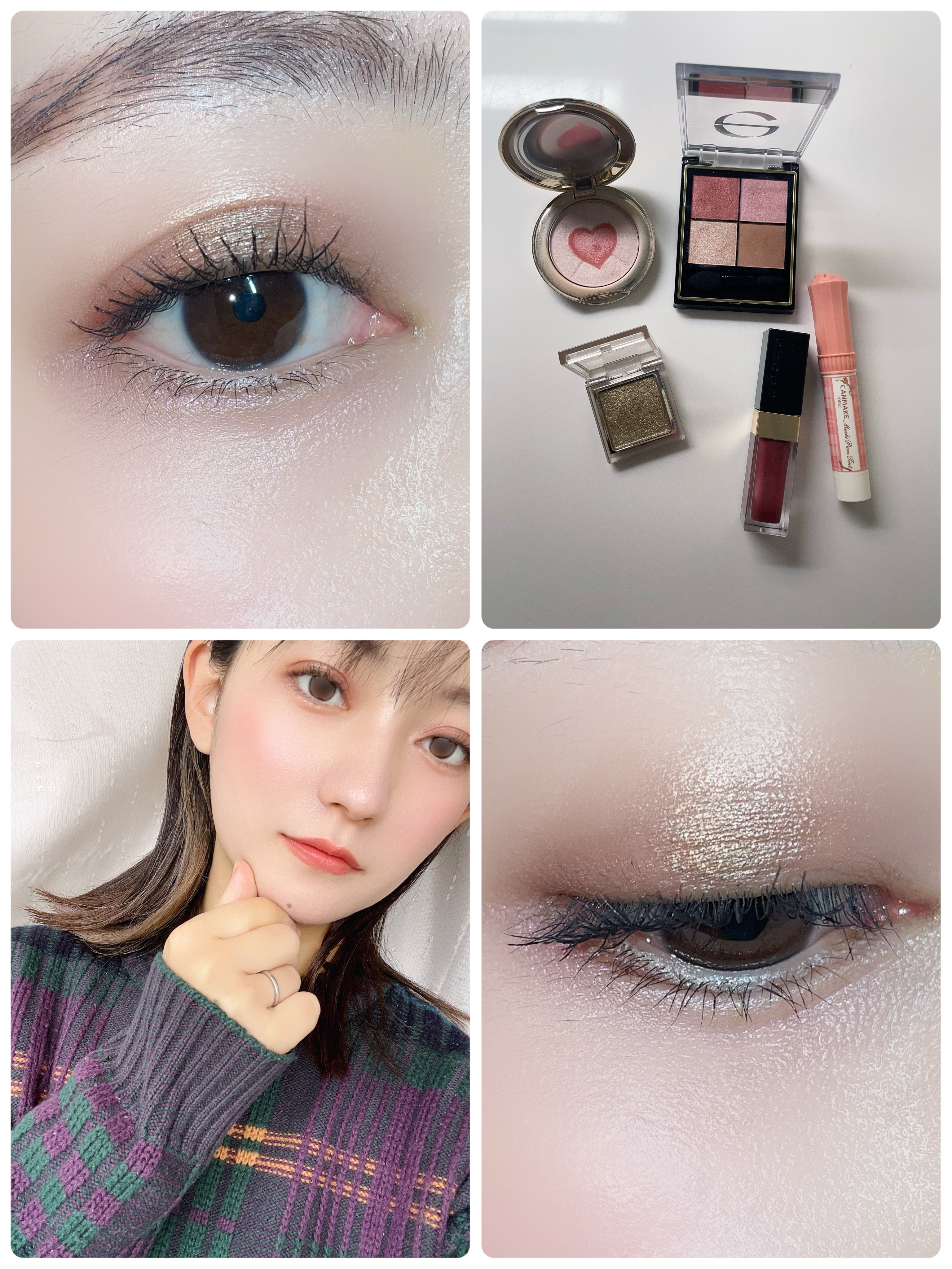 インジーニアス パウダーアイズ N/RMK/単色アイシャドウを使ったクチコミ（1枚目）