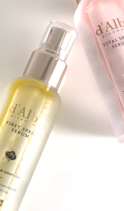 ダルバ ホワイトトリュフファーストスプレーセラム/ダルバ/ミスト状化粧水を使ったクチコミ(5枚目)