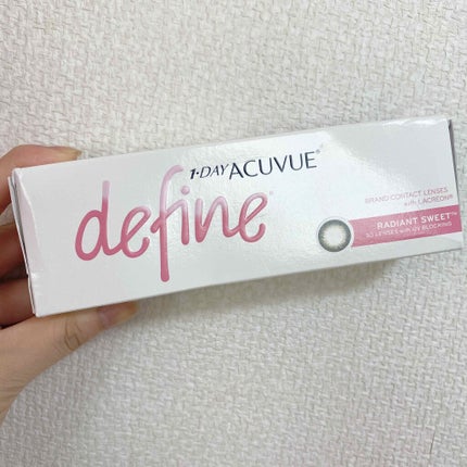 ワンデーアキュビュー®ディファイン®モイスト®/アキュビュー® ディファイン®/ワンデー(1DAY)カラコンを使ったクチコミ(1枚目)