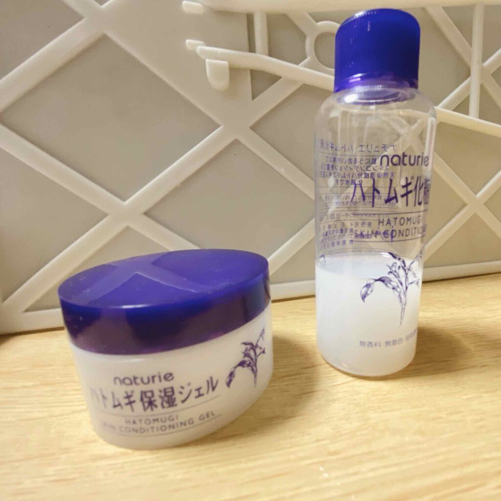 ハトムギ保湿ジェル(ナチュリエ スキンコンディショニングジェル)/ナチュリエ/美容液を使ったクチコミ(1枚目)