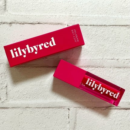 ジューシーライアー ウォーターティント/lilybyred/リップティントを使ったクチコミ(1枚目)