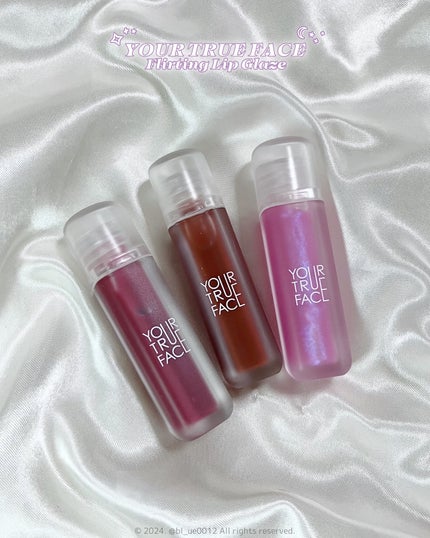 Flirting Lip Glaze/your true face/口紅を使ったクチコミ(2枚目)