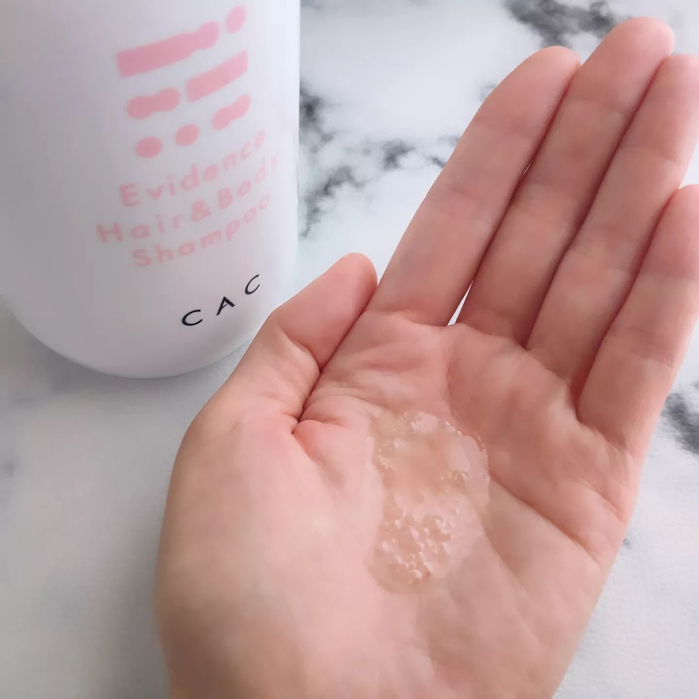 エヴィデンスヘア＆ボディシャンプー/CAC/ボディソープを使ったクチコミ（3枚目）