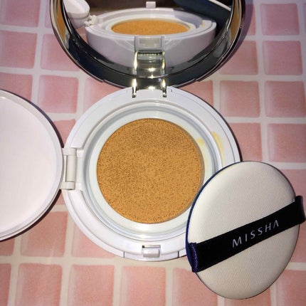 M クッションファンデーション(マット)/MISSHA/クッションファンデーションを使ったクチコミ(2枚目)