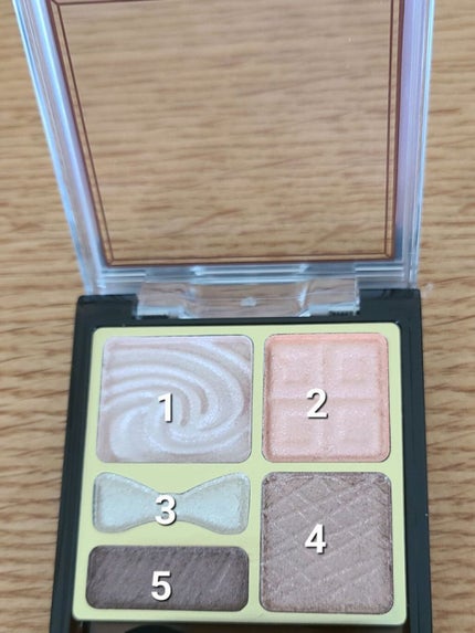 プレミアムガトーシャドウ/スウィーツ スウィーツ/アイシャドウパレットを使ったクチコミ(2枚目)