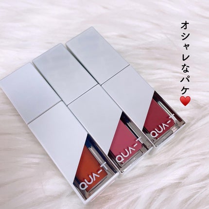 ザグラスタトゥーティント/QUA-T/リップティントを使ったクチコミ(5枚目)