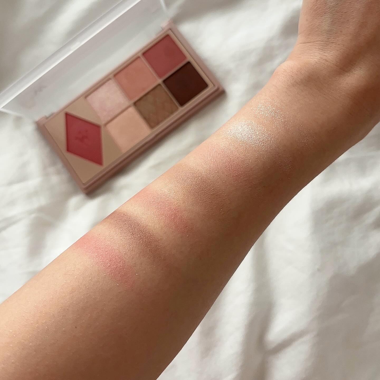 ウォンジョンヨ Ｗ デイリームードアップパレット /Wonjungyo/アイシャドウパレットを使ったクチコミ（3枚目）