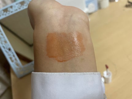 アンドバイロムアンド グラッシーボムティント/&nd by rom&nd/リップティントを使ったクチコミ(4枚目)