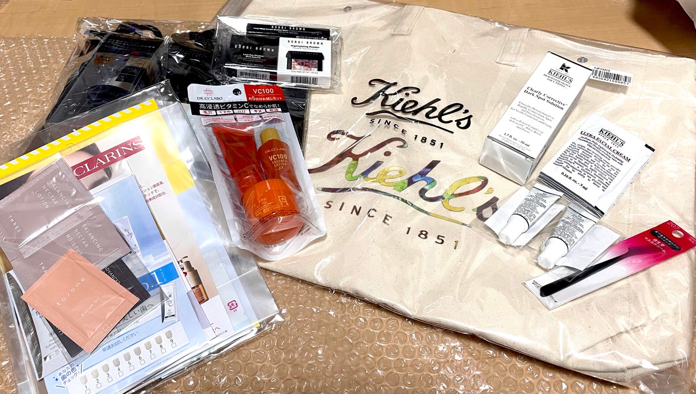 ねねちゃん on LIPS 「アットコスメビューティデー届いた!!!🔸キールズ美白美容液セッ..」(1枚目)