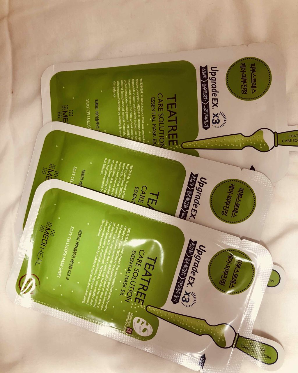 ティーツリーケアソリューション アンプルマスクJEX/MEDIHEAL/シートマスク・パックを使ったクチコミ(1枚目)
